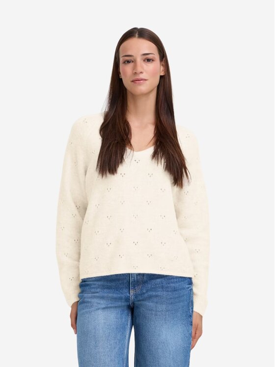 b.young b.young Maglione Maglia bymonna vneck jumper Beige Comfort Fit