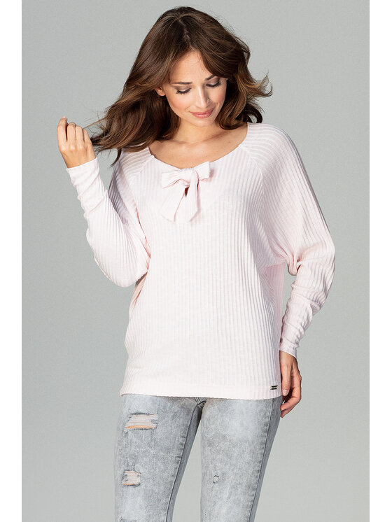 Lenitif Lenitif Blúzka K468 Ružová Regular Fit