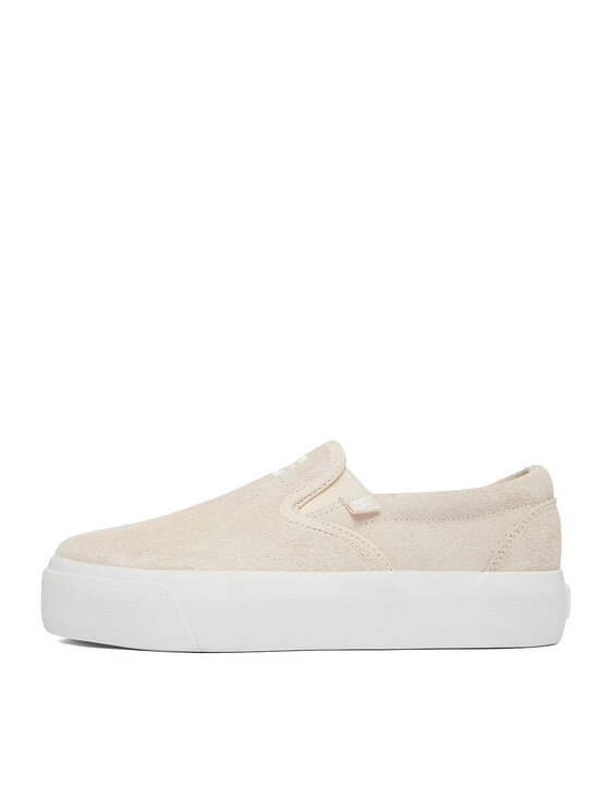 DC Shoes DC Shoes Tenisówki CEO-LEA-ZL-0010 Beżowy