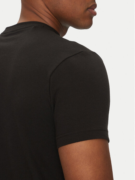 Lacoste Lacoste Marškinėliai TH8917 Juoda Regular Fit
