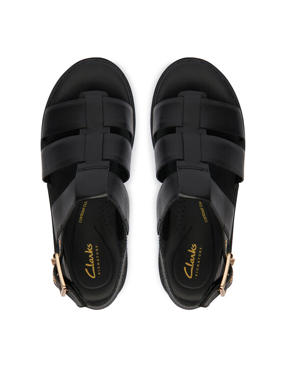 Clarks Clarks Sandale Orinoco3 Strap 26186490 Negru