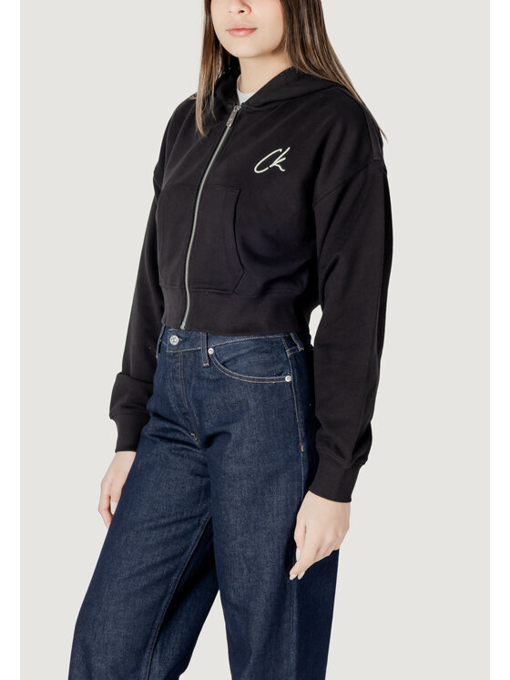 Calvin Klein Calvin Klein Felpa J20J224440 BEH Ck Nero Regular Fit