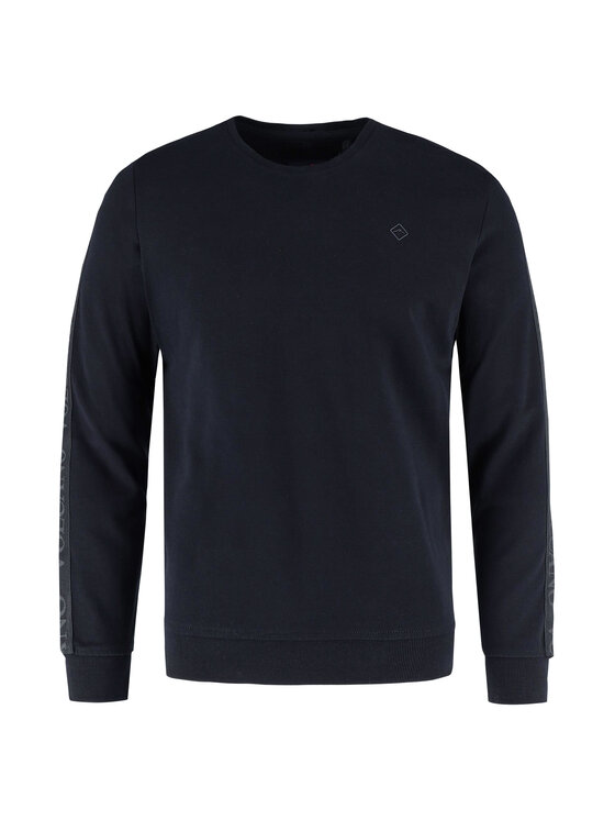 Volcano Volcano Bluza B-DREK Granatowy Regular Fit