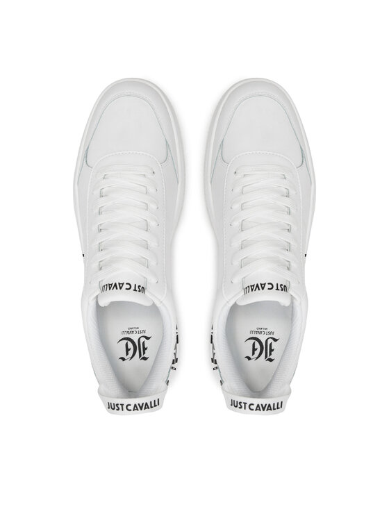 Just Cavalli Just Cavalli Sneakersy 76QA3SM5 Biela