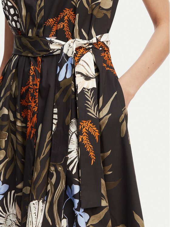 Marella Marella Pluusikleit Padana 2613221202 Must Regular Fit