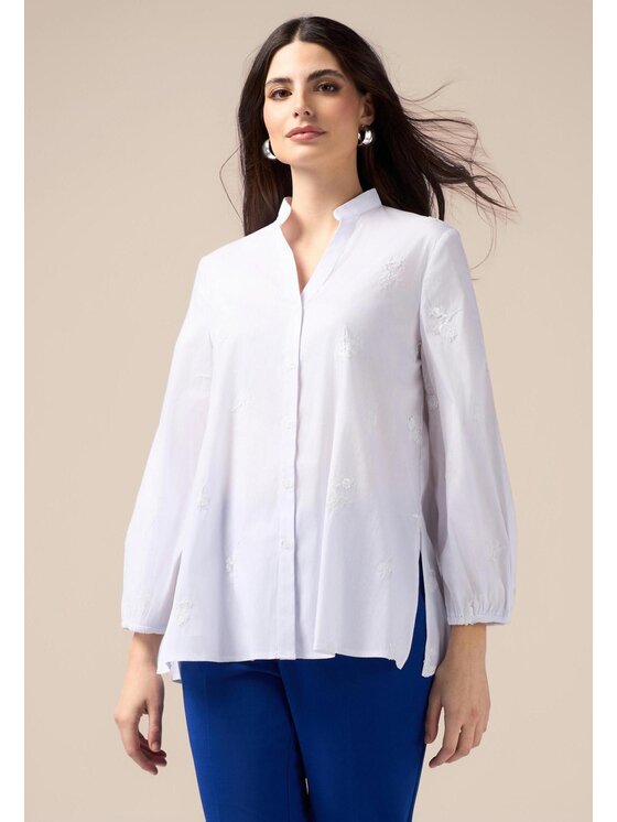 Oltre Oltre Camicia 5083R102960N011 Bianco Over Fit