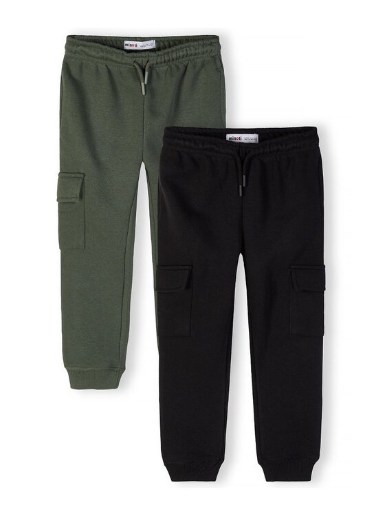minoti minoti Spodnie dresowe 29FLEECE282 Khaki Regular Fit