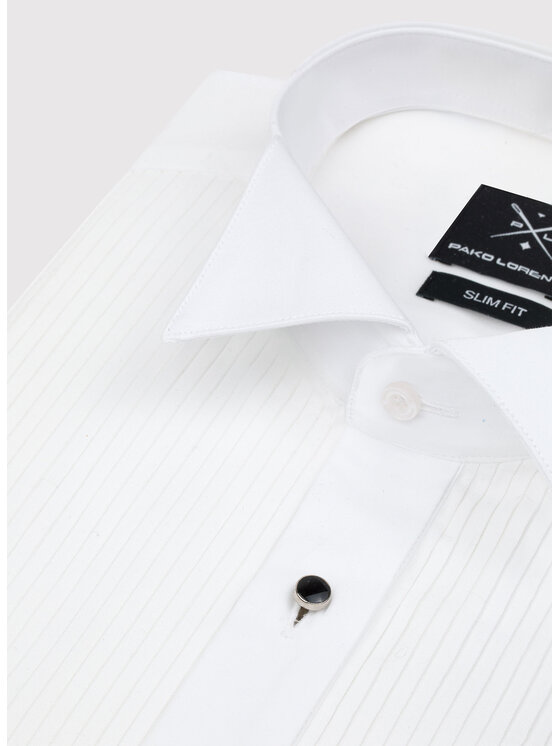 Pako Lorente Pako Lorente Koszula P000B-1X-164 Biały Slim Fit