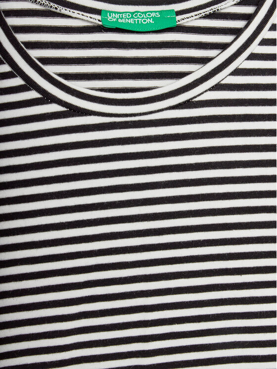United Colors Of Benetton United Colors Of Benetton Bluza 3XMLC10JJ Črna Slim Fit