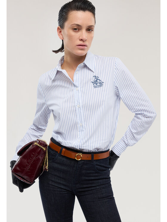 Trussardi Trussardi Koszula 5177A000680N001 Niebieski Regular Fit