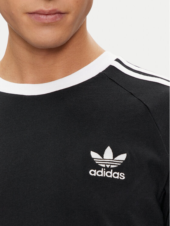 adidas adidas T-Shirt Adicolor Classics 3-Stripes T-Shirt IA4845 Černá Slim Fit