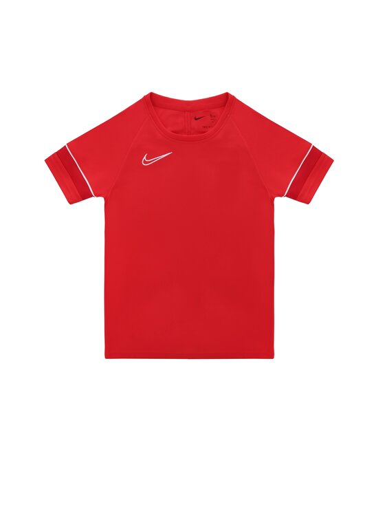 Nike Nike T-Shirt DF ACADEMY 21 TOP SS Czerwony Basic Fit
