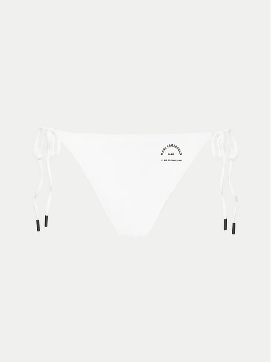 KARL LAGERFELD KARL LAGERFELD Bikini partea de jos A1W46099 Alb