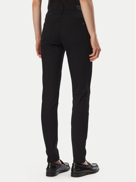 Tommy Hilfiger Tommy Hilfiger Jeansy Como WW0WW51409 Czarny Skinny Fit