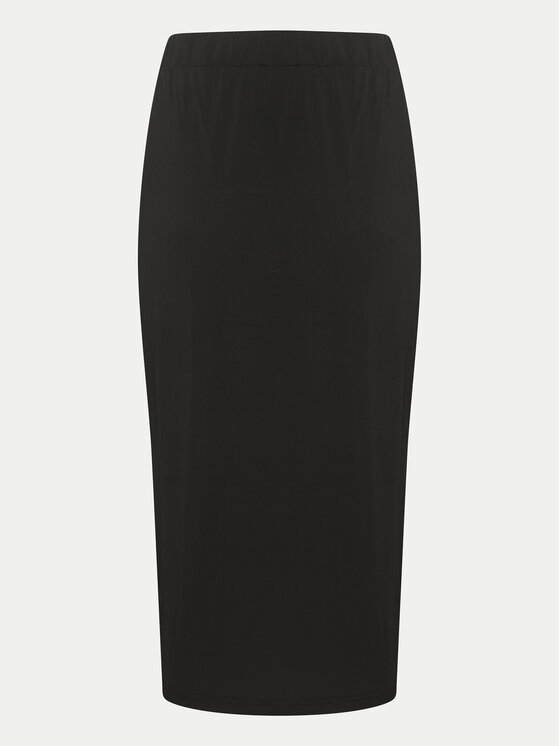 Kaffe Kaffe Midi szoknya Malli 10506346 Fekete Regular Fit
