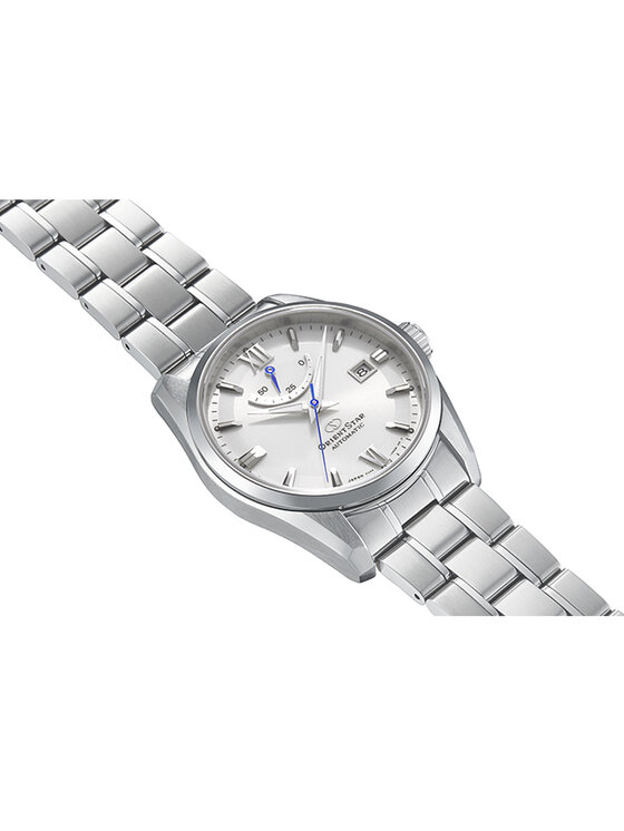 Orient Star Orient Star Zegarek RE-AU0006S00B Srebrny