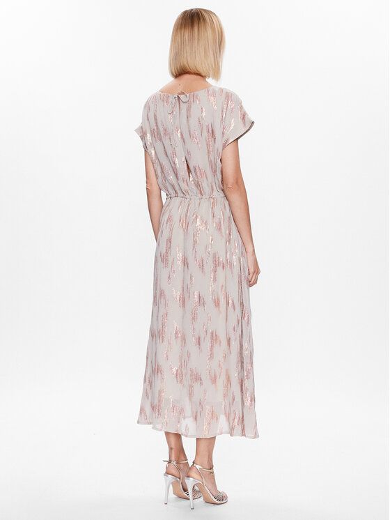 Bruuns Bazaar Bruuns Bazaar Коктейлна рокля Guz Lucca BBW3331 Сив Regular Fit