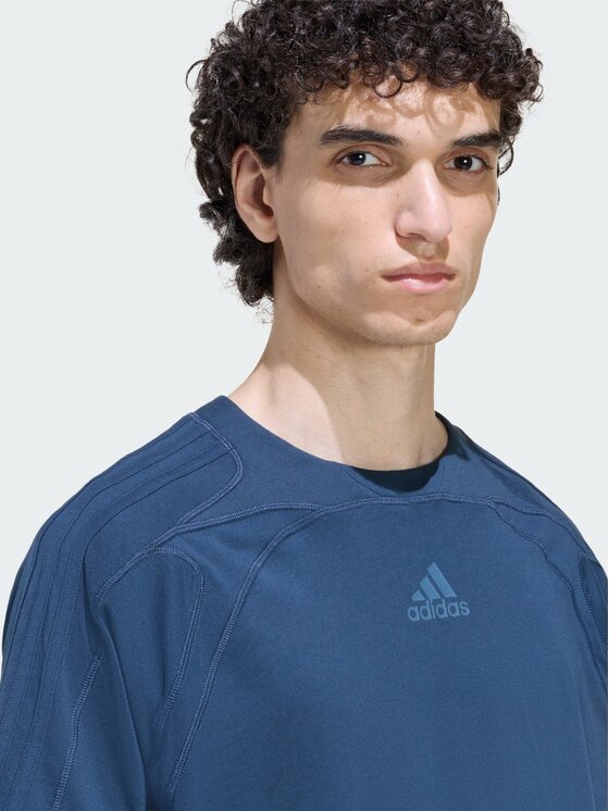 adidas adidas T-Shirt 159227 Niebieski jasny Regular Fit
