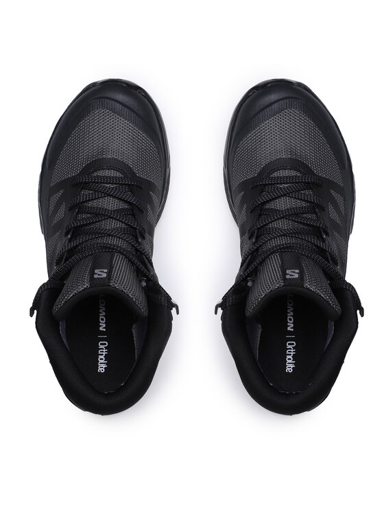 Salomon Salomon Παπούτσια πεζοπορίας Outrise Mid Gtx W L47160500 Μαύρο