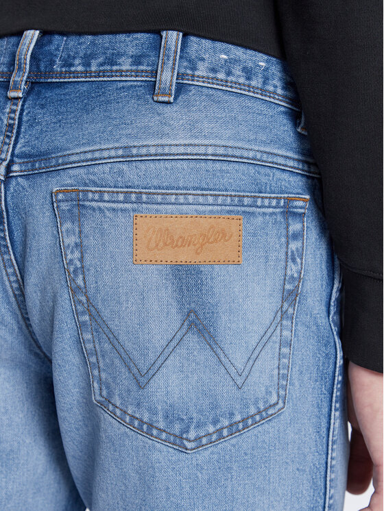 Wrangler Wrangler Jeansy Texas W12T7328O 112320077 Niebieski Regular Fit