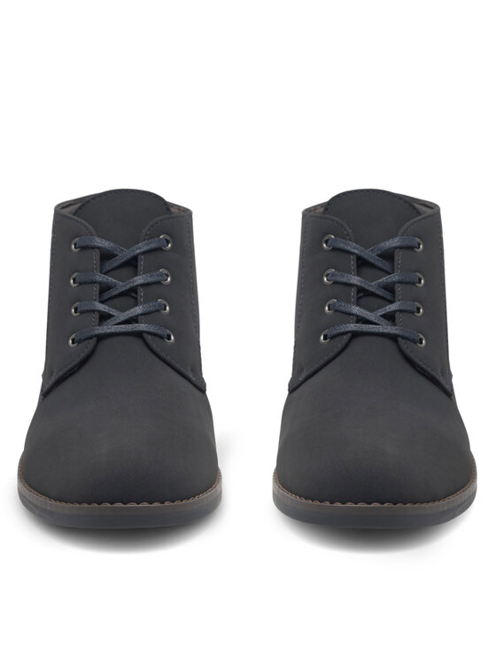 Lanetti Lanetti Schnürschuhe MYL8489-1 Dunkelblau