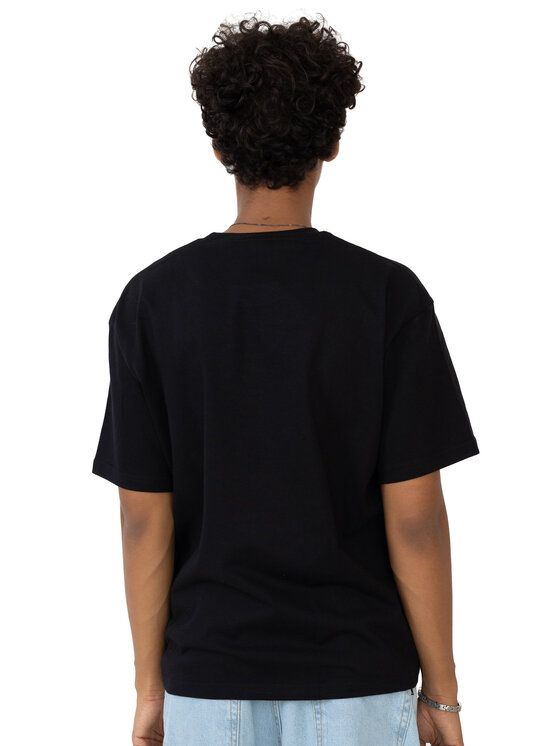 Mercur Mercur T-Shirt Future Czarny Comfortable Fit