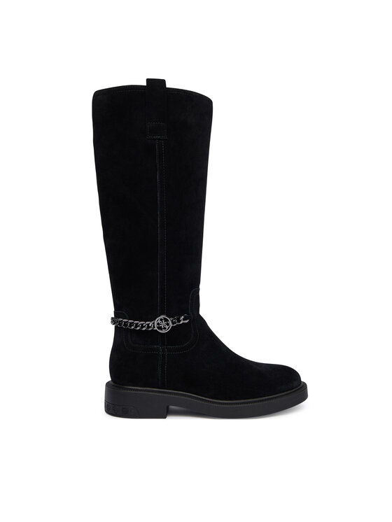Guess Guess Zābaki FLFYN2 LEA11 Melns
