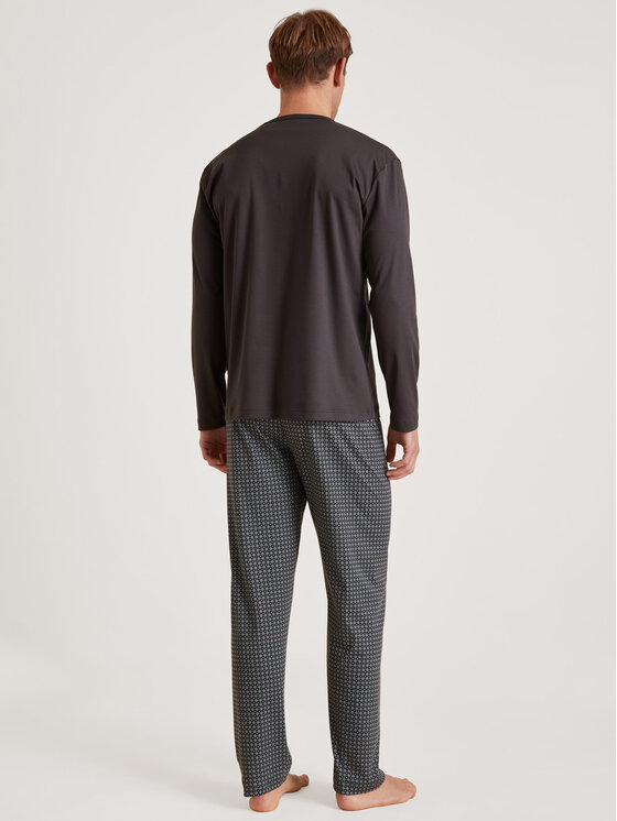 Calida Calida Pyžamo 42389 Hnedá Regular Fit
