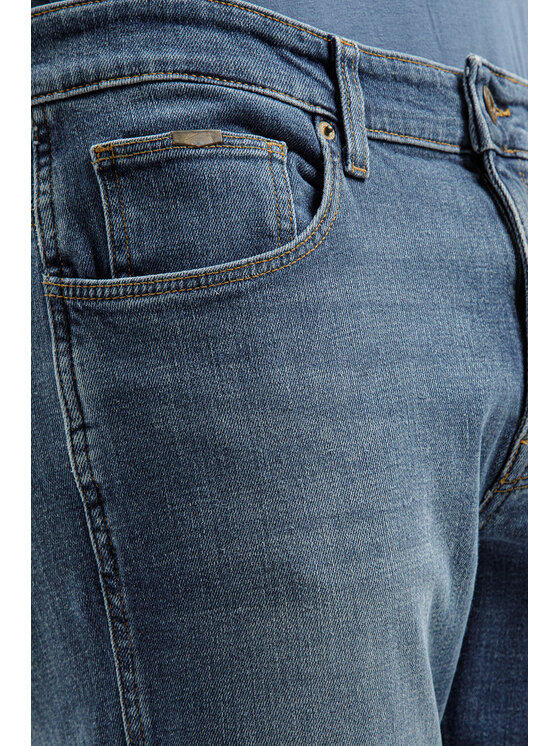 Cross Jeans Cross Jeans Jeansy C 132-090 Niebieski Straight Leg
