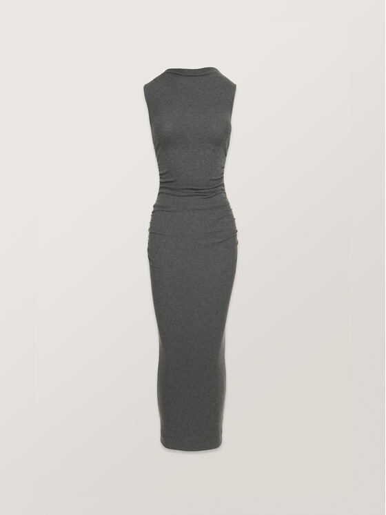 La Mania La Mania Vestito di maglia MARIANNE Grigio Classic Fit