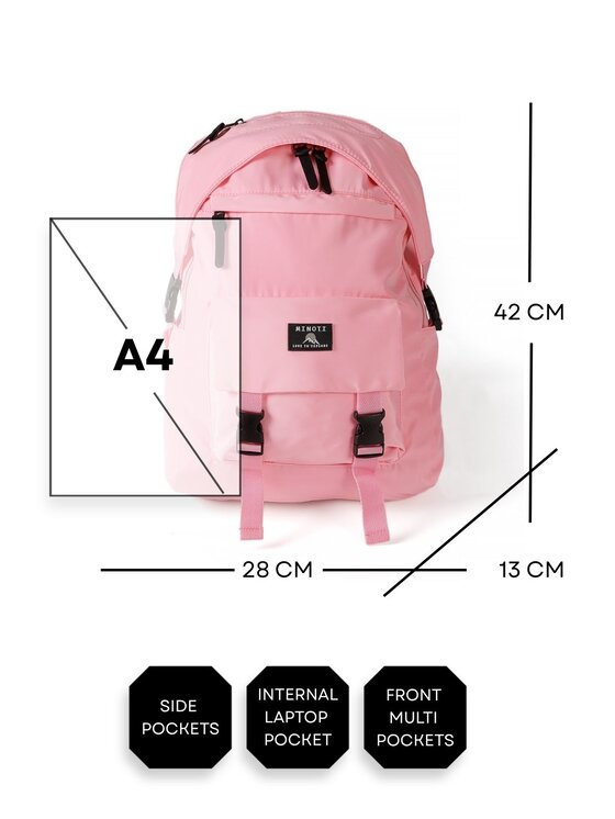 minoti minoti Plecak 32BAG151 Różowy