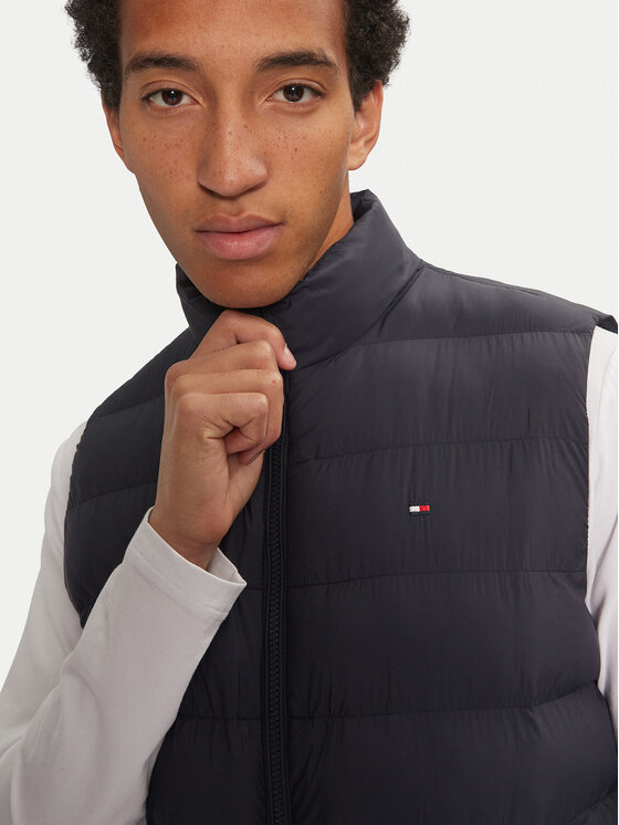 Tommy Hilfiger Tommy Hilfiger Mellény MW0MW37255 Sötétkék Regular Fit