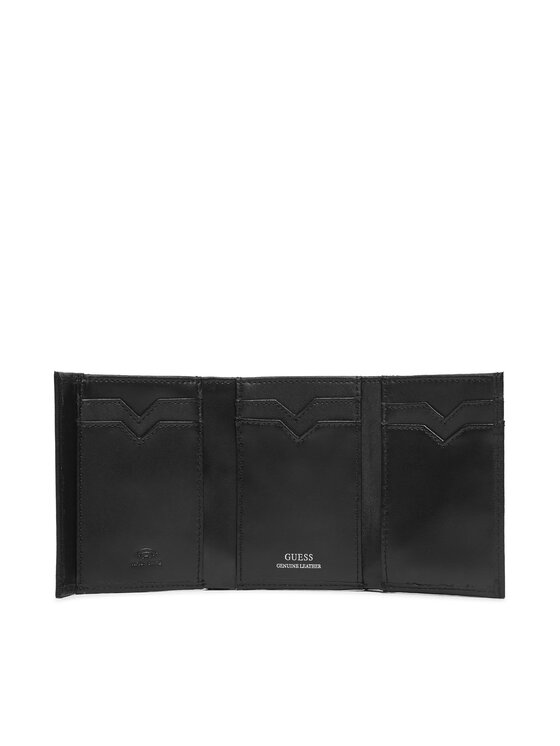 Guess Guess Mali muški novčanik SMMTSL LEA65 Crna