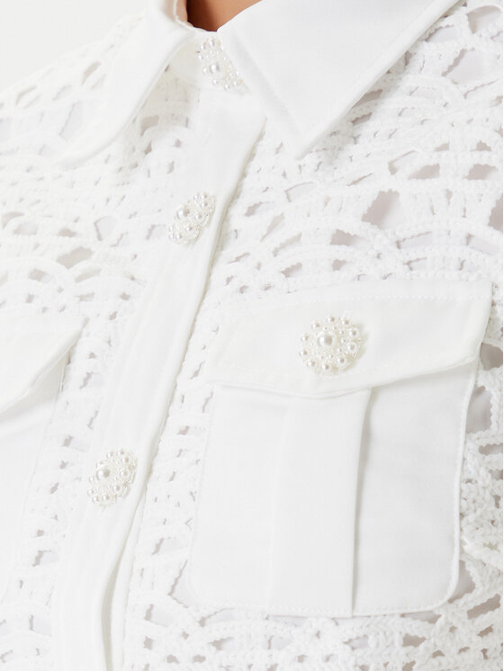 Morgan Morgan Camicia 251-CREMA Bianco Regular Fit