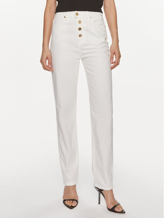 Gaudi Gaudi Stoffhose 411BD25028 Écru Regular Fit