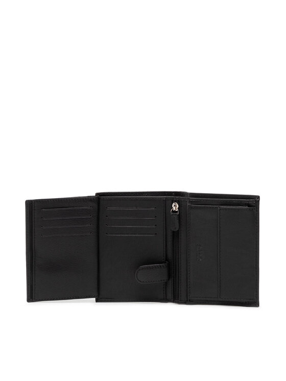 Puccini Puccini Große Herren Geldbörse G003 Schwarz