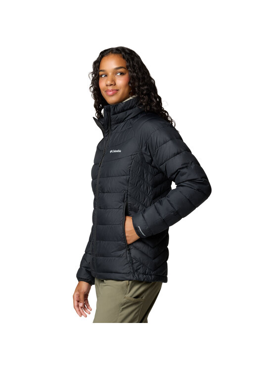 Columbia Columbia Kurtka przejściowa Powder Lite II Full Zip Jacket Czarny Regular Fit