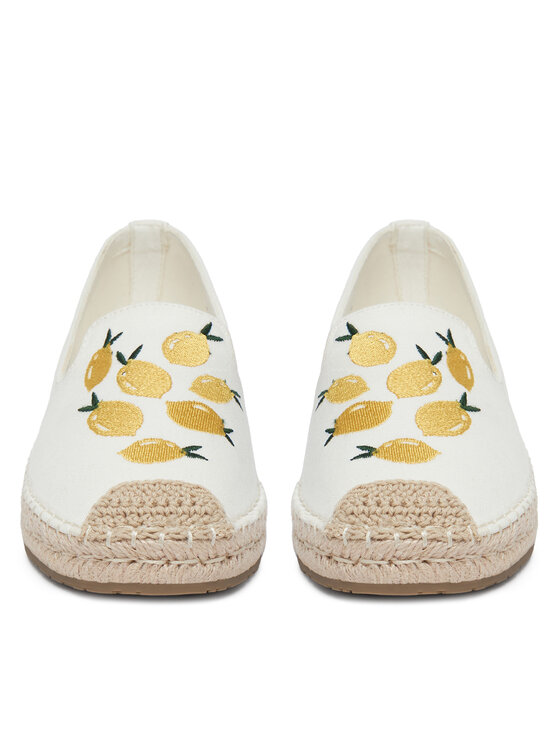 DeeZee DeeZee Espadryle MXCR-229 Biały