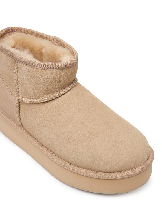 EMU Australia EMU Australia Śniegowce Stinger Micro Flatform 2.0 W13296 Beżowy