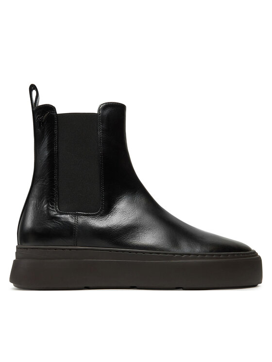 GIUSEPPE ZANOTTI GIUSEPPE ZANOTTI Kotníková obuv s elastickým prvkem IU40024 Černá