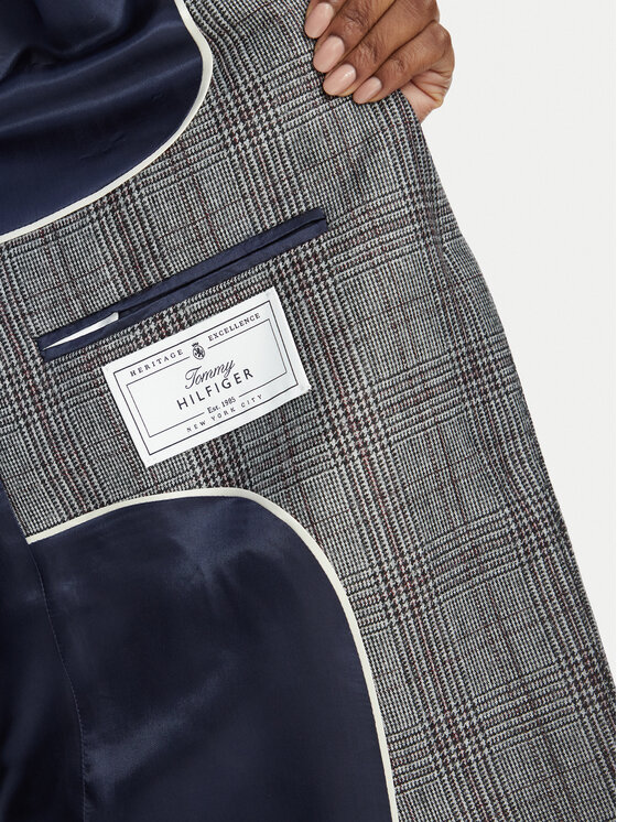 Tommy Hilfiger Tommy Hilfiger Sako WW0WW52322 Sivá Regular Fit