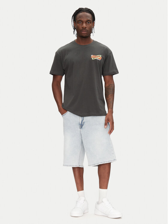 Volcom Volcom Póló Filip Rygalski A4312504 Szürke Loose Fit