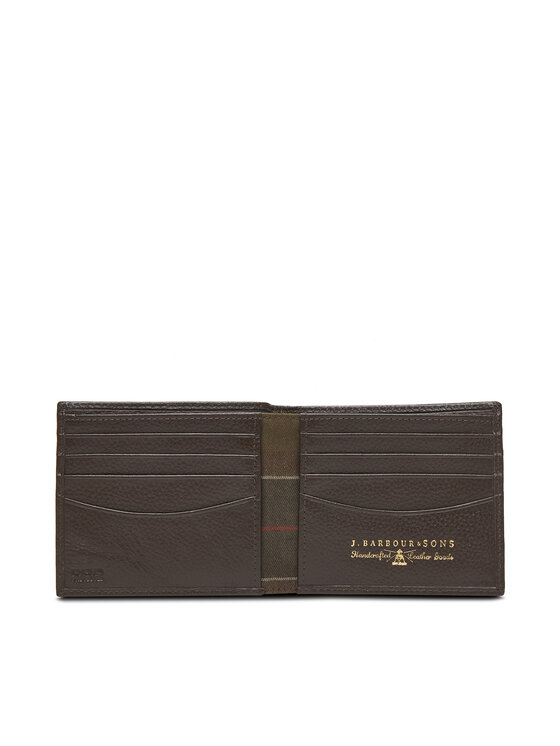 Barbour Barbour Велике Чоловіче Портмоне MLG0007BR71 Коричневий