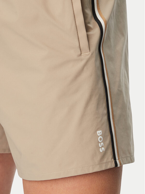 BOSS BOSS Plavecké šortky Iconic 50491594 Světle béžová Regular Fit