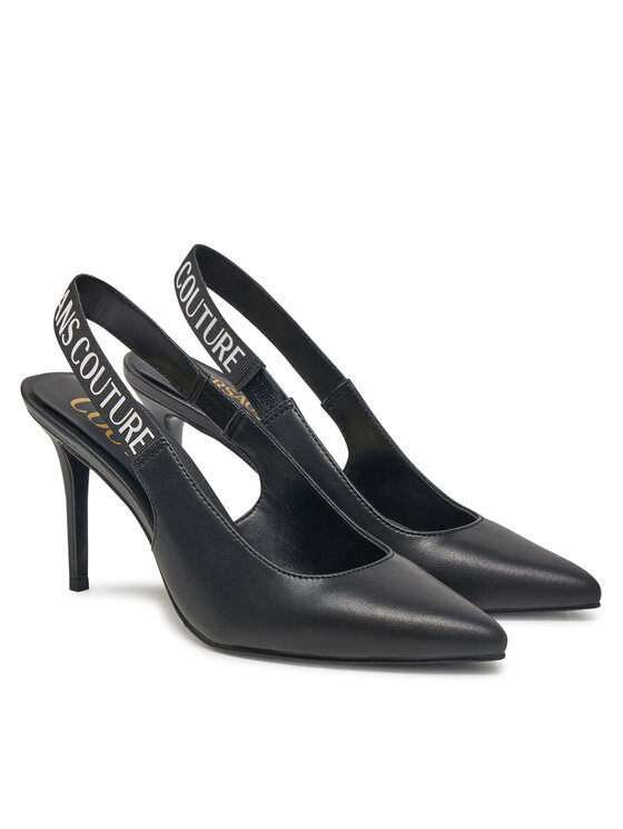 Versace Jeans Couture Versace Jeans Couture Pantofi cu toc subțire 78VA3S52 Negru