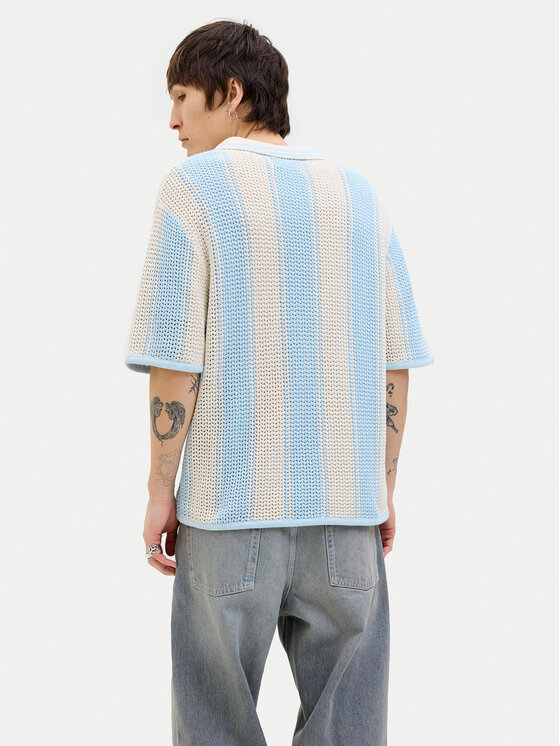 Jack & Jones Jack & Jones Sveter Acapulco 12277266 Farebná Loose Fit