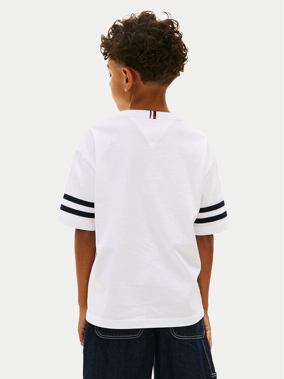 Tommy Hilfiger Tommy Hilfiger T-Shirt KB0KB10299 M Weiß Regular Fit