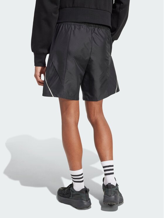 adidas adidas Szorty materiałowe 151847 Czarny Regular Fit