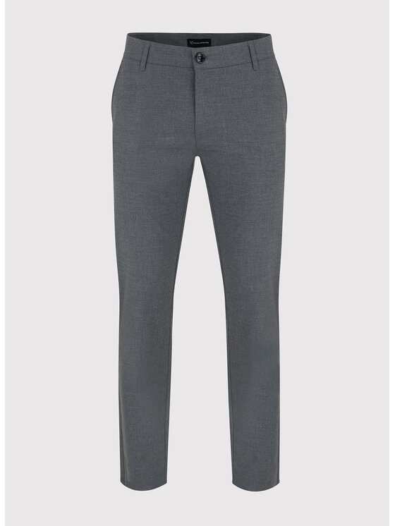 Pako Lorente Pako Lorente Spodnie materiałowe P23SF-WX-004 Szary Slim Fit
