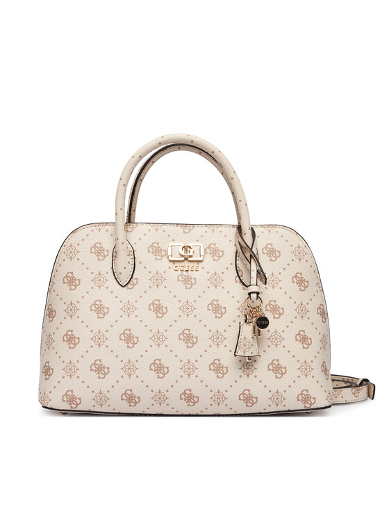 Guess Guess Geantă Emelie Logo HWGP99 28060 Écru